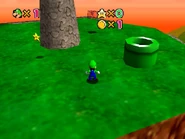 The top of the mountain.