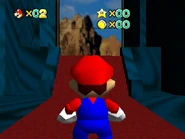 The painting leading to Rocky Trek.