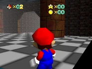 One of the rooms in the maze.