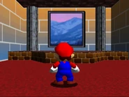 Snowman's Frozen Desert painting.