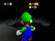 The hole leading to Bowser's Checkered Madness.