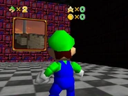 The painting leading to Dry Town.