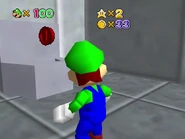 Well that's an odd place to keep your red coin...