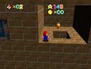 The hole leading to Vanish Cap under the Moat (beta).