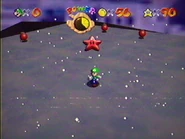 Luigi getting the Red Star in Ice-Cold Warzone.