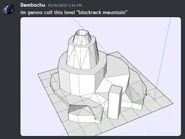 A render that resembles the final version; as well as the origin of it's name.