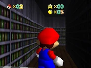 The library section.