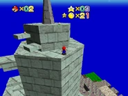 The top of the fortress.