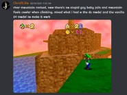 An old iteration of River Mountain that Chris had shown off in the past.