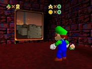 The door marked with a 2 leads to an entrance for a water-free version of Dry Town.