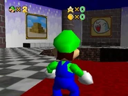 The paintings leading to Shifted Sand Land and Big Boo's Fortress,