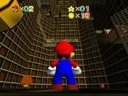 A view of the looming platforms.