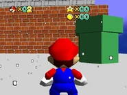 The pipe leading to the Frosty Highlands.