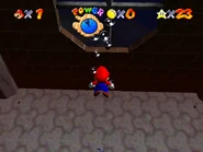 The beginning of the area.