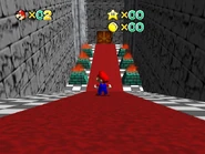 The double door leading to Beta Lobby B.