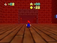 The entrance to the slide.