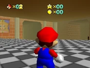 The orange side's main room.