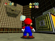 A view of the top of the area.