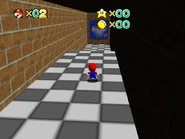 The painting leading to Scary Sewer Maze.