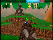 A beautiful view of the meadow.