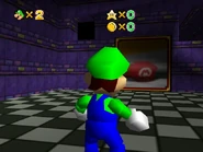 The painting leading to Vanish Cap within the Plexus.