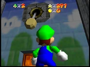 Backwards clock face.