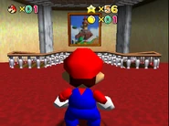 The Whomp's Fortress (beta) painting room.