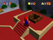 Hole leading to Snow Ravine.