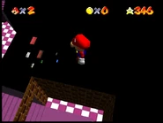 Pinkupstairs hiddentextures.png (121 KB) A view of the paintings out of bounds.