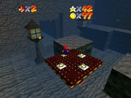 Small stars strewn around above.