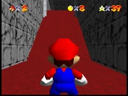 The hallway where the player spawns.