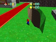 Bowserslobby6.jpg (100 KB) The hole leading to the Peaceful Sewer Maze.