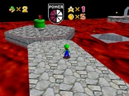 The pipe that leads to Blazing Bully Base.