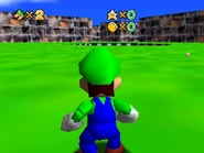 The central room with the small hole in the middle.