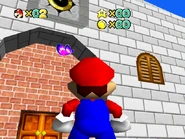 The back doors to Crescent Castle.