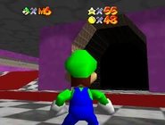 Dark void entrance to the Crusher.