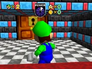 The key door in the middle bottom area.