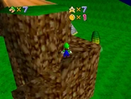 Steps leading to a chain of floating isles.