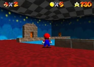 NotsoCrumble.png (829 KB) Mario in the "fixed" area of the castle.