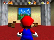 E3313mountainroom.jpg (133 KB) The Mountain (B-Roll) painting in a room normally the Bob-Omb Battlefield room.