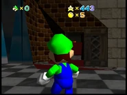 Doorway to the mirror room.