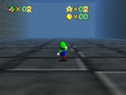 The empty room inside the fortress.