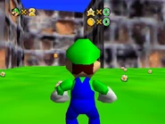 The item box containing the star.