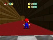 The hallway leading to Fake Lobby.