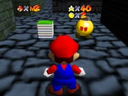 The bookkeeper and his books.