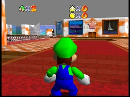 Tangerine Lobby Entry