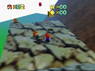 The top of the mountain (grassy state).