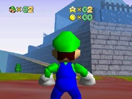 A view of the fortress from the starting area.