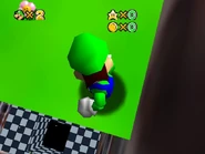 The hole leading to the Plexal Lobby.