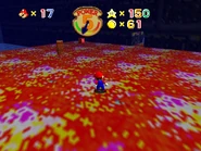 Corrupted state of the area in the spawn point.